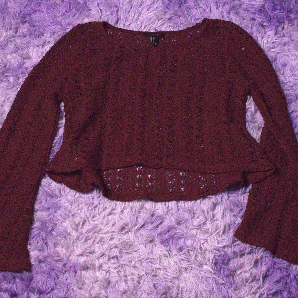 Forever 21 cropped sweater